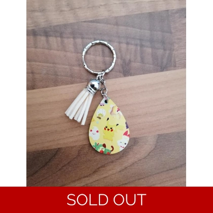 Pokémon Sublimated Keyring